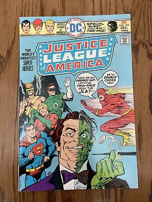 Buy JUSTICE LEAGUE OF AMERICA #125 (DC 1975) Superman Hawkman Two-Face Flash Atom VF • 2.99£