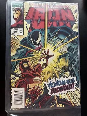 Buy 🔑Iron Man #302 (1994) Key Battle Of Iron Man Vs Venom • 10.99£