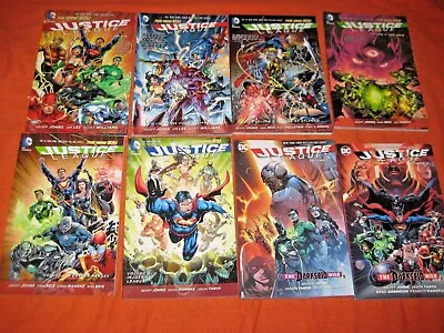 Buy Justice League 1-50 Vol 1 2 3 4 5 6 7 8 Volume Darkseid War Tpb Graphic Novel • 150£