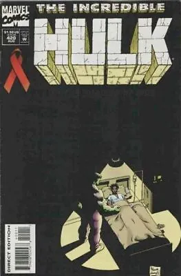 Buy Incredible Hulk (1962) # 420 (5.0-VGF) AIDS Awareness Issue, Price Tag On Cov... • 2.70£