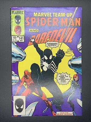 Buy 1984 Marvel Comics Marvel Team-Up #141 Spider-Man And Daredevil 1st App Black • 79.62£
