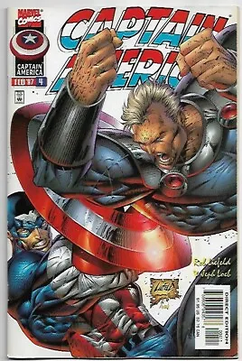 Buy Captain America #4 Liefeld VFN (1997) Marvel Comics • 1.75£