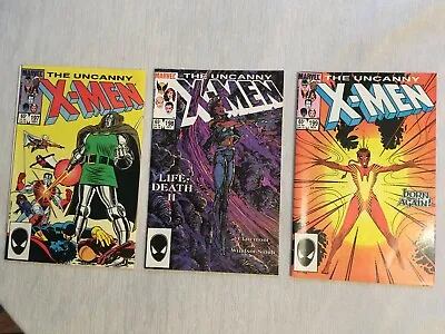 Buy Uncanny X-men #197, 198, 199 (1985) Marvel 3 Books_NM- 9.2+ B. Windsor-Smith Art • 18.87£