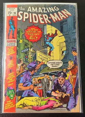 Buy Amazing Spider-Man #96 Drug Story Not Approved By Comics Code Authority 1971 MCU • 28.02£