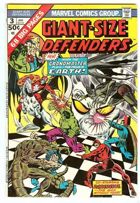 Buy Giant-size Defenders #3 5.0 // 1st Appearance Of Korvac Marvel Comics 1975 • 26.91£