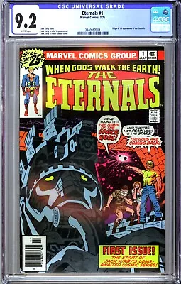Buy The Eternals #1 (1976) - CGC 9.2 - FIRST ETERNALS APPEARANCE • 99.99£