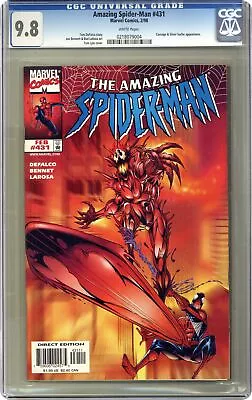 Buy Amazing Spider-Man #431 CGC 9.8 1998 0218079004 • 164.72£