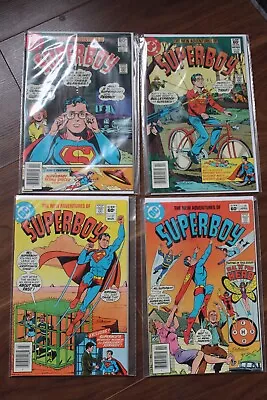Buy DC New Adventures Superboy 24 26 27 28 - 4 Comic Run Set Rare VF 8.0 1981 Fun • 6.99£