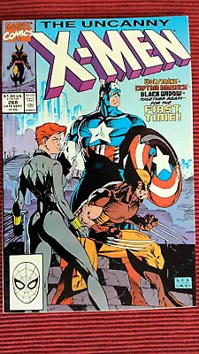 Buy Uncanny X-Men #268 Marvel Comics (1990) Classic Jim Lee, Wolverine, Black Widow • 14.48£