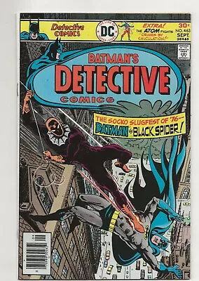 Buy Detective Comics #463 (1976) 1st App. Calculator And Black Spider VF 8.0 • 31.32£