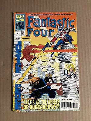 Buy Fantastic Four Annual #27 First Print Marvel Comics (1994) • 3.95£