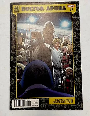 Buy Star Wars Doctor Aphra #7 | Sprouse Variant 40th | Greg Land Cover| NM • 10.27£