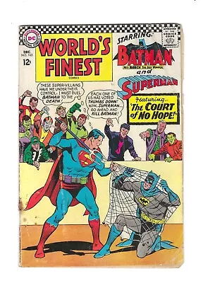 Buy World's Finest #163: Dry Cleaned: Pressed: Scanned: Bagged & Boarded! G-VG 3.0 • 6.33£