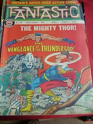 Buy A Power Fantastic Comic # 43 1967 Thor X Men  Iron Man The Eel Johnny Future • 9.99£