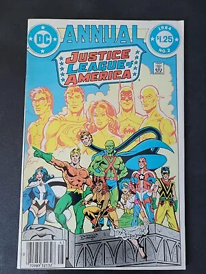 Buy Justice League Of America Annual #2 (1984) 1st Appearance Of Vibe! Gypsy! Steel! • 11.85£