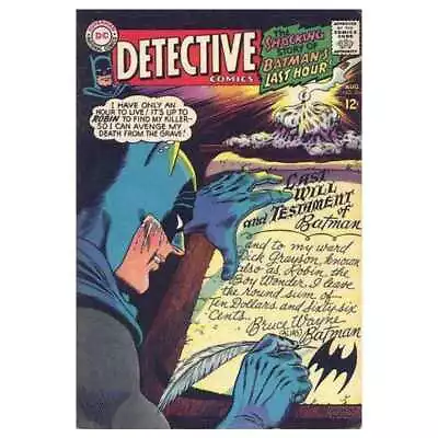 Buy Detective Comics (1937 Series) #366 In Very Good Minus Condition. DC Comics [d^ • 16.47£
