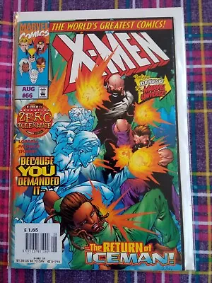 Buy X-men #66 Vol2 Marvel Comics 1st Full App Cecilia Reyes Wolverine August 1997 • 4.99£