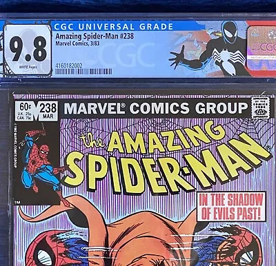 Buy Amazing Spider-man # 238 Cgc 9.8 White Pgs ~ Hobgoblin Stan Lee ~ Custom Label • 1,769.41£