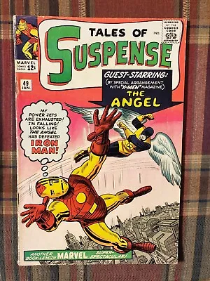Buy Tales Of Suspense #49 Gr 5-6 Iron Man, X-men X-over, The Watcher • 229.56£