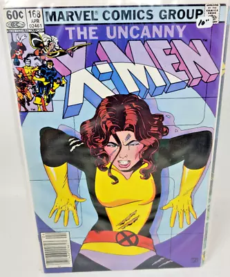 Buy Uncanny X-men #168 Madelyne Pryor 1st Appearance *1983* Newsstand 6.0 • 10.25£
