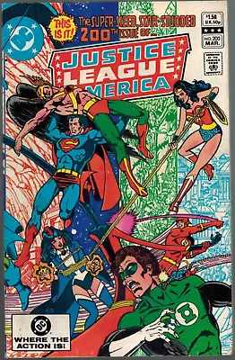 Buy Justice League Of America 200  Giant Anniversary Issue!  VF- 1982 DC Comic • 7.08£