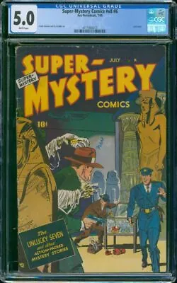 Buy Super-Mystery Comics #3 (Ace, 1949) CGC 5.0 • 359.78£