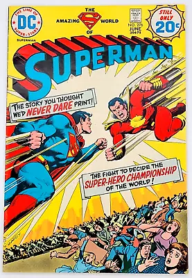 Buy Superman #276 (1974) / Vf- / 1st Modern Captain Thunder Dc Comics • 23.88£
