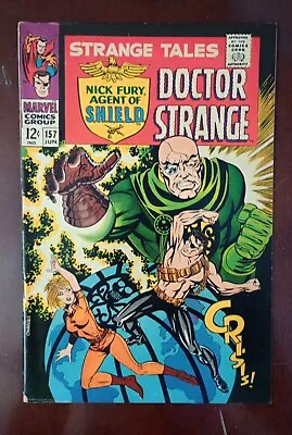 Buy 1967 Marvel Comics Strange Tales #157 - 1st Appearance Living Tribunal  • 16.06£