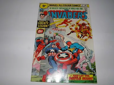Buy Marvel The Invaders 6 May 1976 F/VFN UK Price Variant Jack Kirby Cover  • 9.99£
