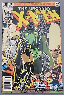 Buy Uncanny X-Men #145 1981 Key Issue Newsstand Iconic Cover Dave Cockrum Fire *CCC* • 19.71£