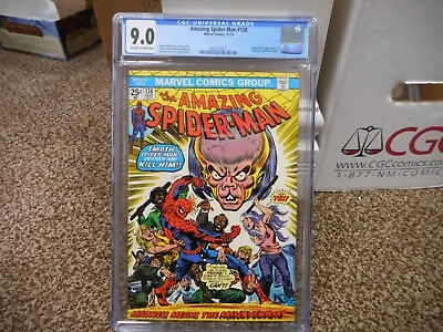 Buy Amazing Spiderman 130 Cgc 9.0 Marvel 1974 1st Appearance Of Mindworm VF/NM Movie • 63.95£