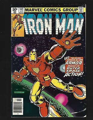 Buy Iron Man #142 (News) VF Layton 1st Space Armor Scott Lang (Ant-Man) Nick Fury • 9.48£