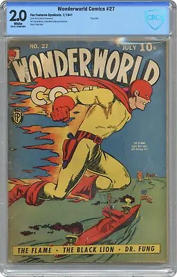 Buy Wonderworld Comics #27 CBCS 2.0 1941 23-211F269-004 • 1,454.14£
