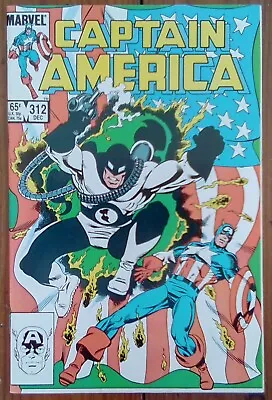 Buy Captain America 312, 1st Flag Smasher, Marvel Comics, December 1985, Fn+ • 14.99£