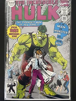 Buy Incredible Hulk #393 (Marvel 1992) 30th Anniversary Issue 2nd Print • 4.74£