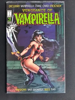 Buy Vengeance Of Vampirella #11 Sealed With Trading Card - Harris Comics 1995 • 8.99£
