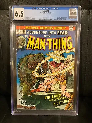 Buy Adventure Into Fear #19 CGC 6.5 - 1st Appearance Of Howard The Duck And Korrek • 143.38£