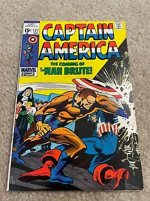 Buy Captain America #121 Silver Age Marvel Comic 1970 • 31.61£