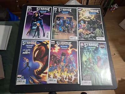 Buy STRANGE ACADEMY  FINALS   1 2 3 4 5 & Death Of Doctor Strange Marvel 6 Comic Lot • 5£