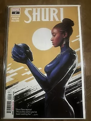 Buy Shuri #2 1st Print Marvel Comic 2018 Black Panther Sam Spratt Cover • 6.32£