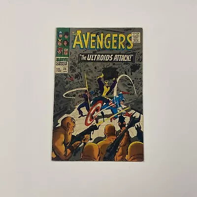 Buy Avengers #36 1966 VG/FN 1966 Pence Copy • 25£