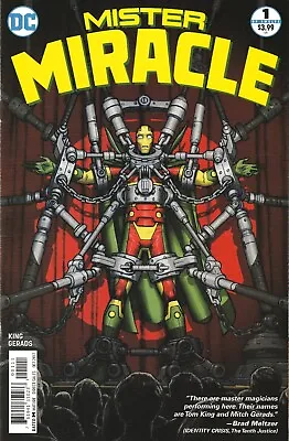 Buy Mister Miracle #1 (2017 Dc) Tom King Mitch Gerads 1st Print Cover ~ Unread Nm • 9.48£