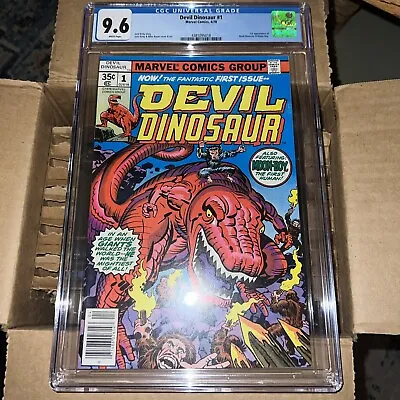 Buy Devil Dinosaur #1 1st Appearance Of Devil And Moon-Boy CGC 9.6 Marvel 1978 • 94.83£