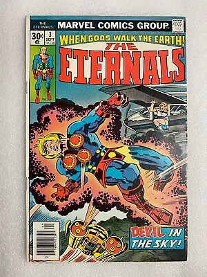 Buy Eternals #3 1st Appearance Sersi Jack Kirby Marvel 1976 Us Cents Variant • 33.99£