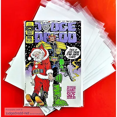 Buy Comic Bags And Boards Size17 Crystal Clear For Silver Age Quality Comics X 25 . • 19.99£