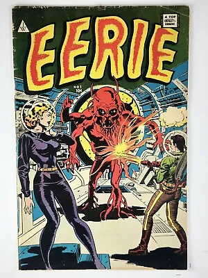 Buy Eerie #1 Wally Wood Art First Issue Sci-Fi Horror  IW Comic 1964 - Mid Grade • 215.87£