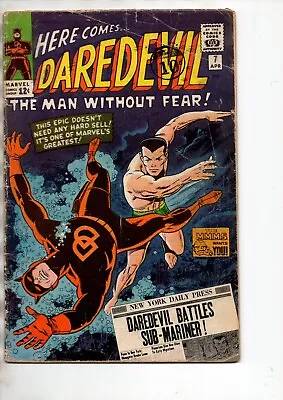 Buy Daredevil #7 - 1st Cover Appearance Of The Classic Red Suit  • 79.99£
