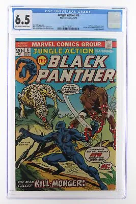 Buy Jungle Action #6 - Marvel 1973 CGC 6.5 1st Black Panther Solo Story • 109.59£