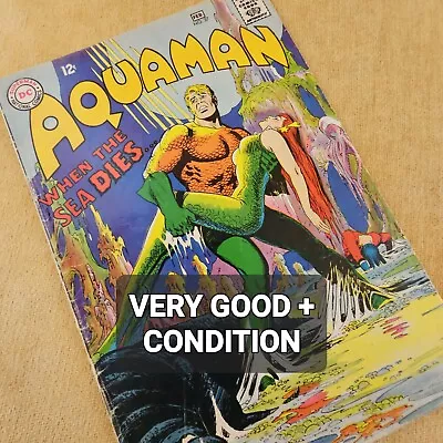 Buy #37 AQUAMAN DC Comics 1968 1st Appearance Scavenger Mera Ocean Master Key Issue • 19.36£