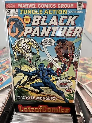 Buy Jungle Action #6   - 1st Black Panther Solo Story - 1st Kill-Monger VG+ • 59.96£
